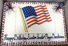 5: NW May meeting B'Day  Cake READy